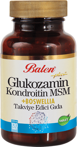 Balen Glukozamin Kondroitin MSM Boswellia 120 tablet